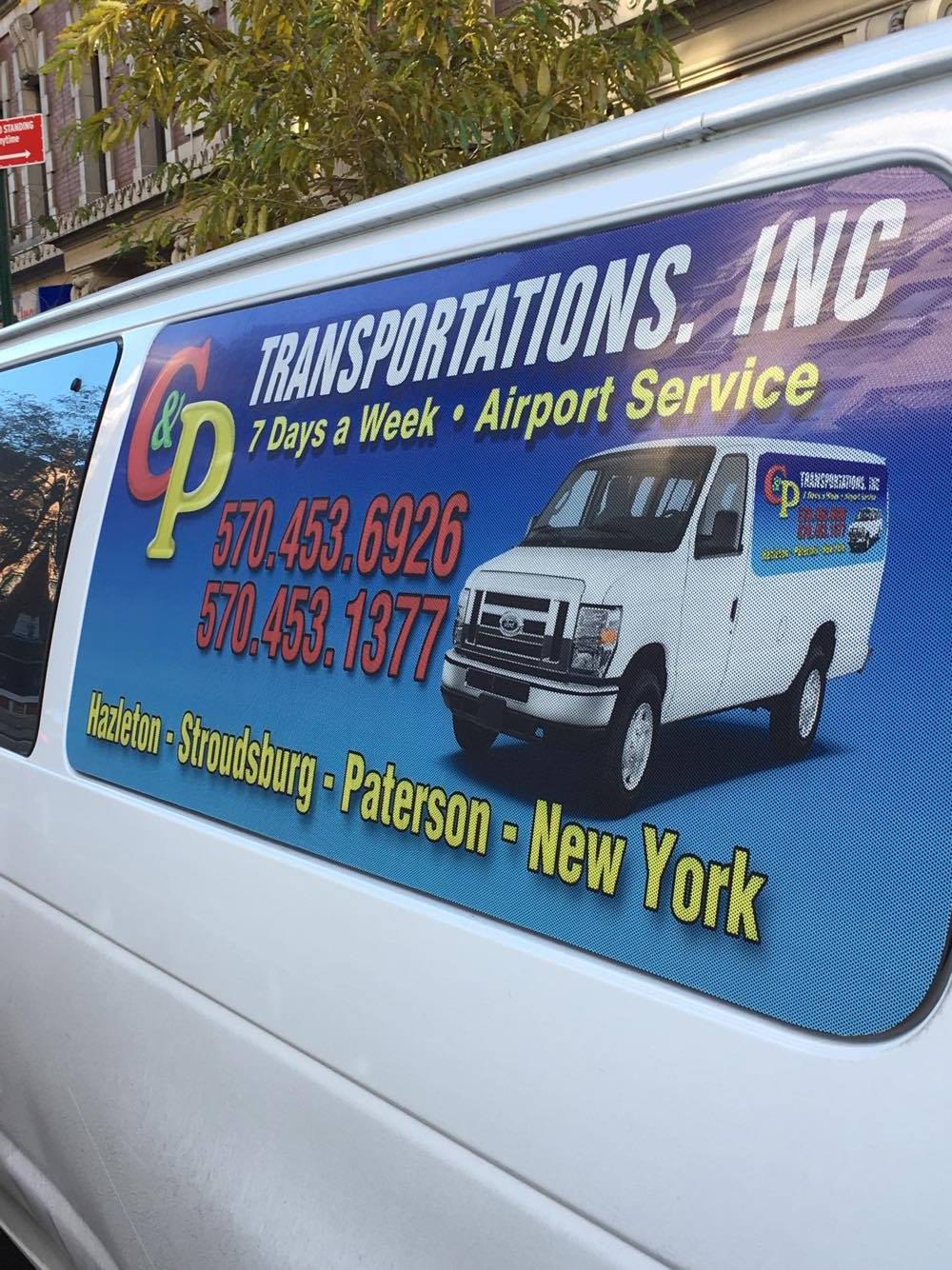 $15 van service from Pennsylvania to 